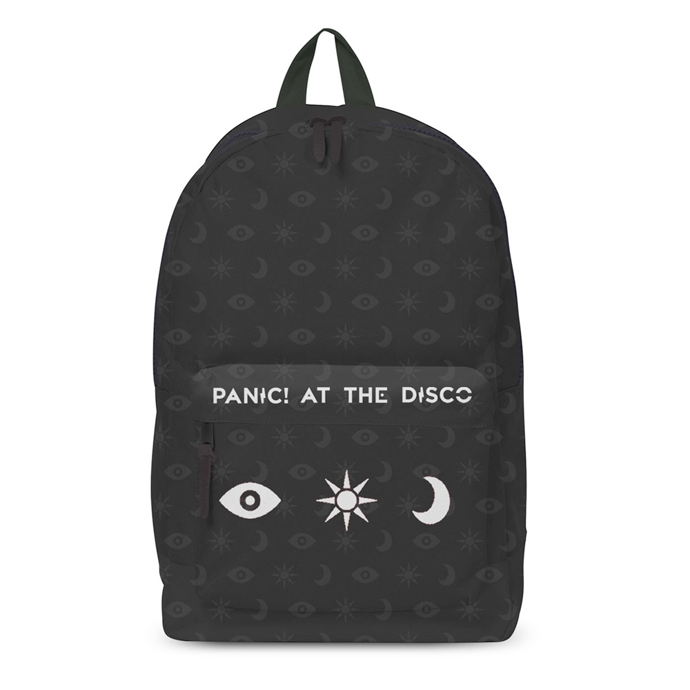 Rocksax Panic! At The Disco - 3 Icons Rugtas - Zwart